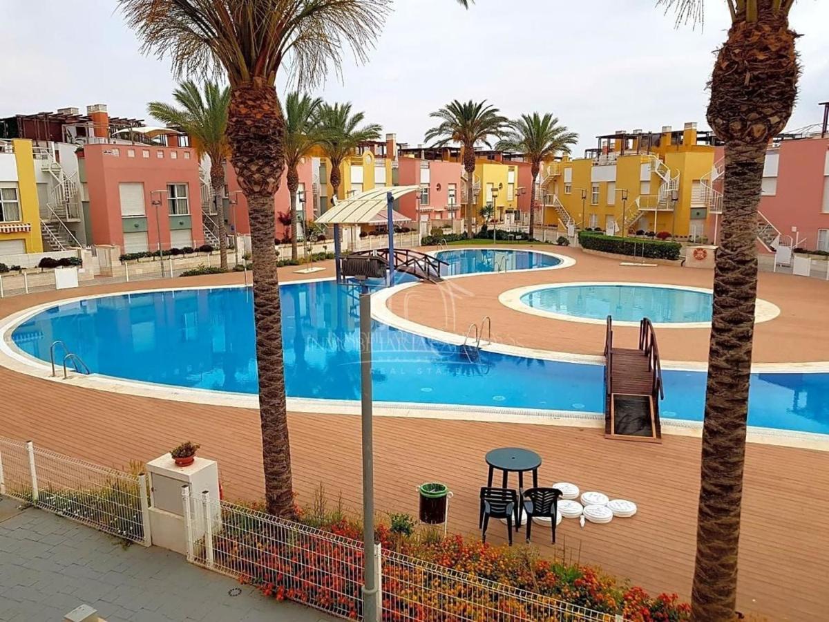 Vera Playa Apto 4 Personas Piscina Parking Wifi Playas de Vera Bagian luar foto