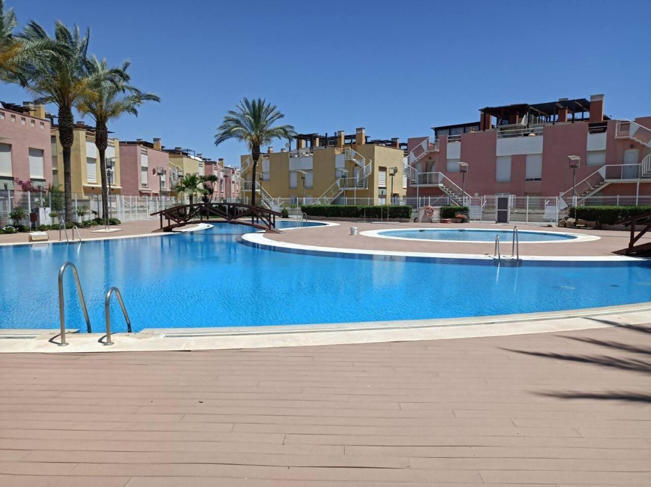 Vera Playa Apto 4 Personas Piscina Parking Wifi Playas de Vera Bagian luar foto